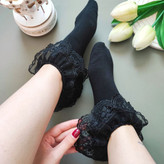 جوراب لب تور مشکی