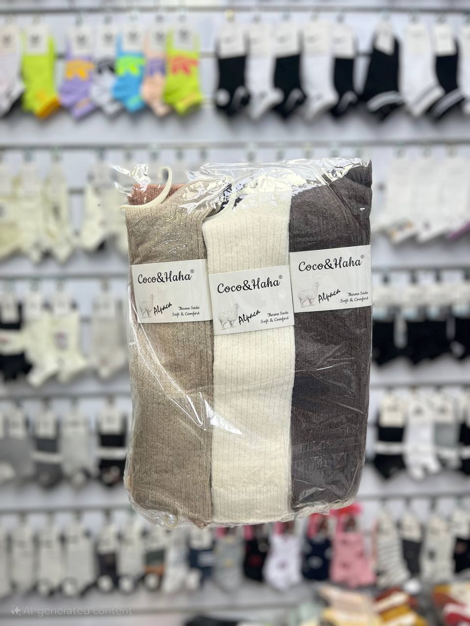 جوراب پشمی