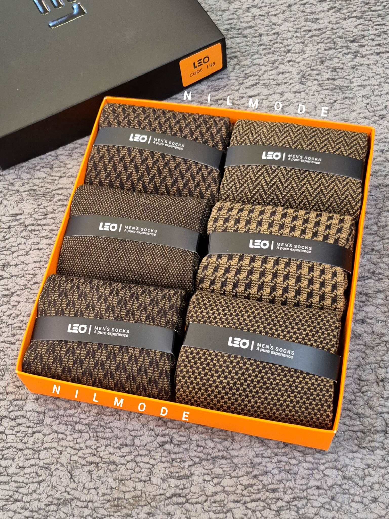 پک جوراب مردانه لئو / Leo کد ۱۵۶