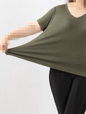 تیشرت زنانه یقه هفت بیگ سایز برشکا کیفیت تضمینی