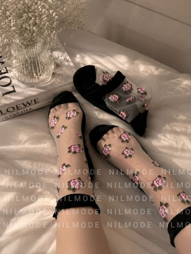 جوراب شیشه ای نیم ساق وارداتی کد ۰۰۸
