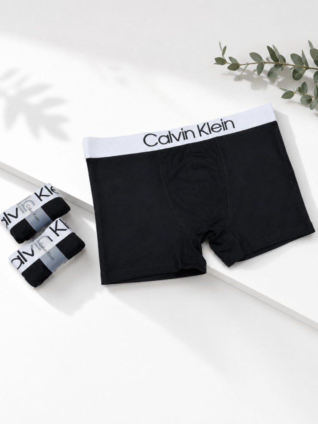 شورت مردانه کلوین کلاین Calvin Klein نخ ترک کش پهن | راحت، نرم و بادوام