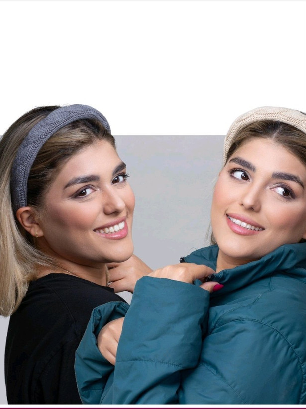 تل مو حجیم بافت پاییزه و زمستانی دخترانه و زنانه | ۶ رنگ